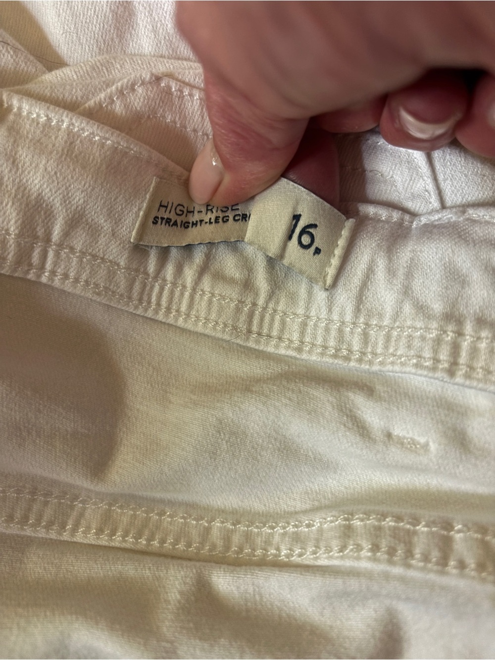 J Jill - white Jeans Size 16